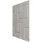 Ekena Millwork 19 5/8in. W x 19 5/8in. H Odessa EnduraWall Decorative 3D Wall Panel Covers 2.67 Sq. Ft. WP20X20ODCSV - alternate 4